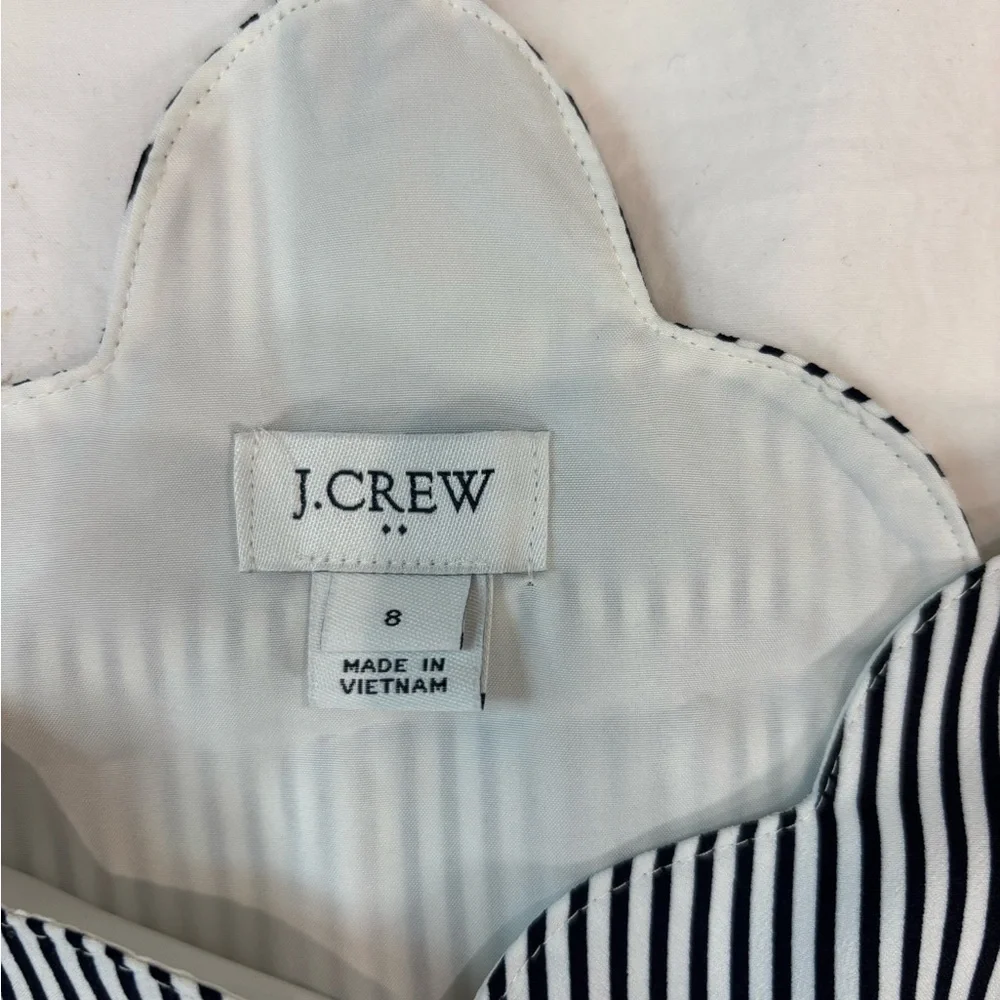 J. Crew Black and White Striped Camisole - Picture 2 of 3